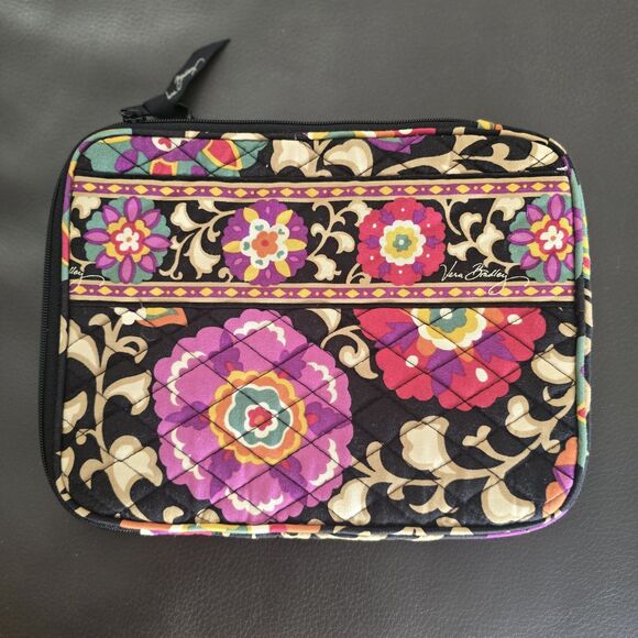 Retired Vera Bradley Tablet Bag Zip Case Sleeve 14" X 11" Quilted - Picture 1 of 7